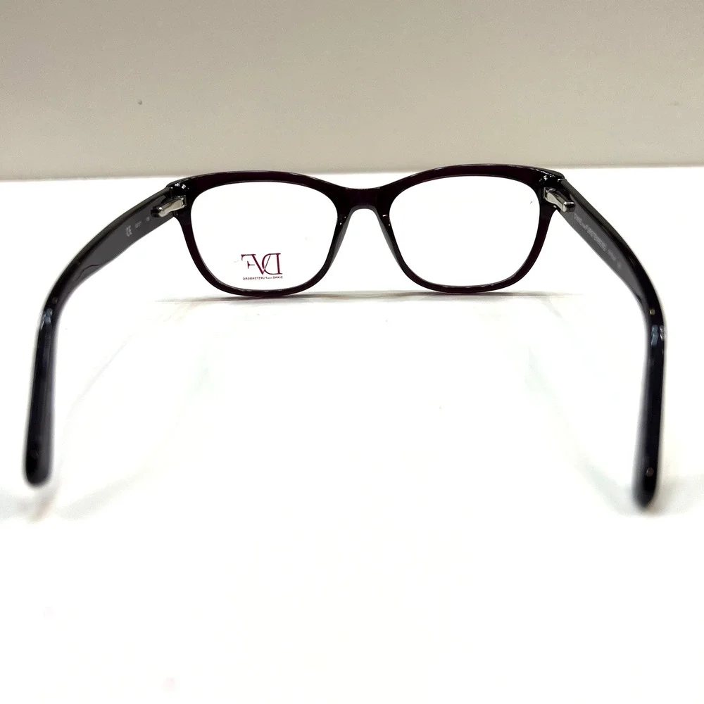 NEW Diane von Furstenberg 5044 535 Translucent Purple Eyeglasses Frame 52-17-135